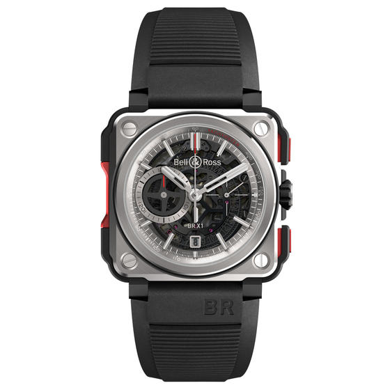Bell & Ross Watch Replica BR-X1 SKELETON CHRONOGRAPH BRX1-CE-TI-RED